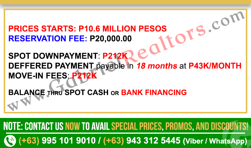 Grand Residences Condominium Cebu 1 Bedroom w Balcony Deck Sample Computation