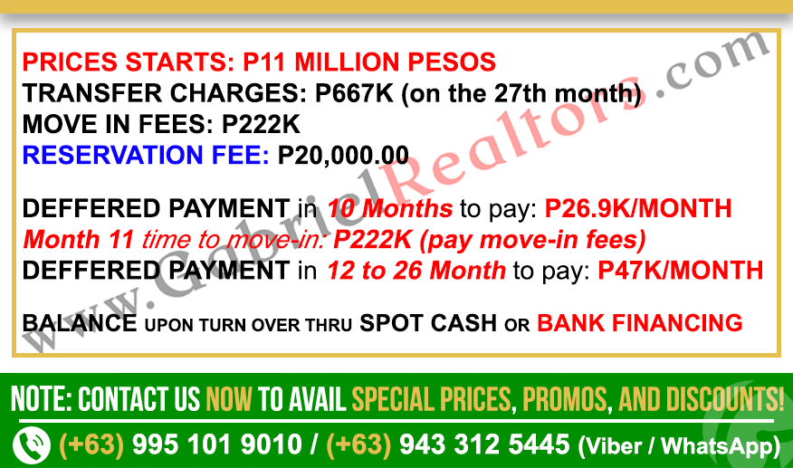 DUSITD2 CEBU 1 Bedroom with Balcony Sample Computation