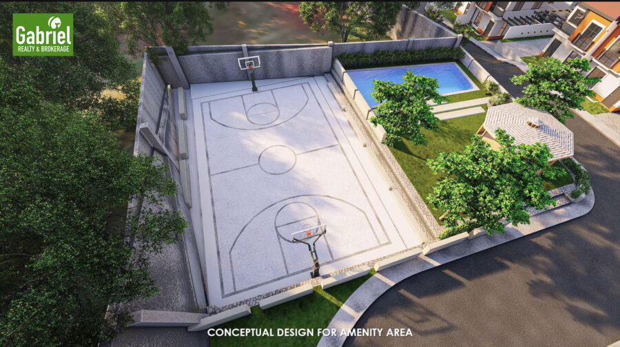 basketball court in valencia subdivision liloan