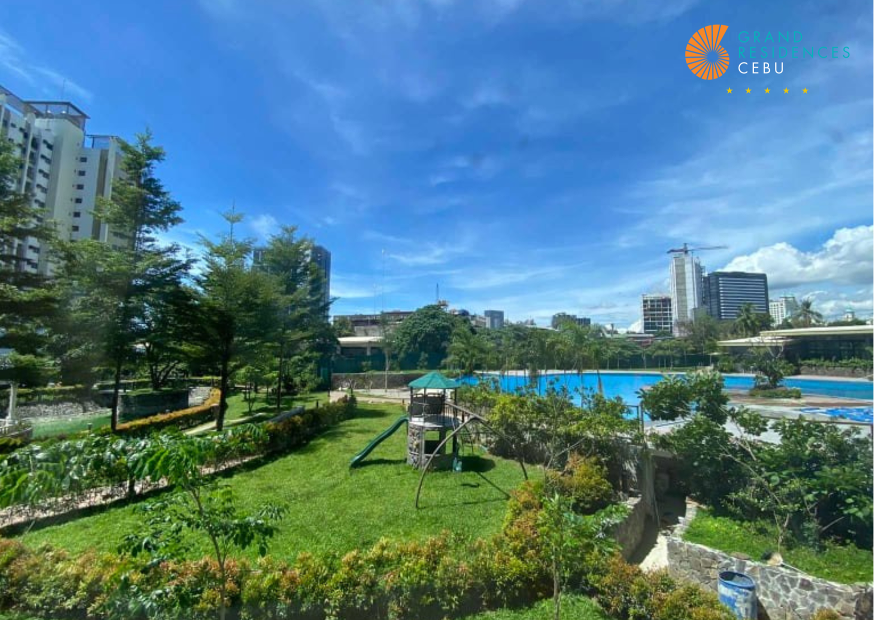 swimming pool, grand residences condo