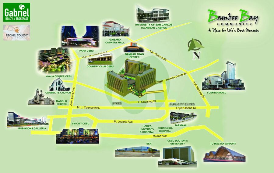 Bamboo Bay Vicinity Map