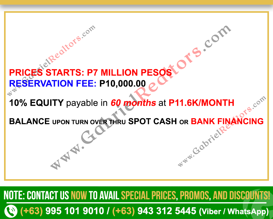 Mindara Residences 1 BEDROOM UNIT Sample Computation