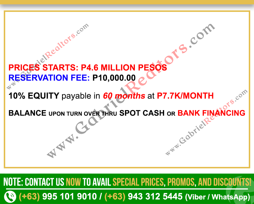 Mindara Residences STUDIO UNIT Sample Computation