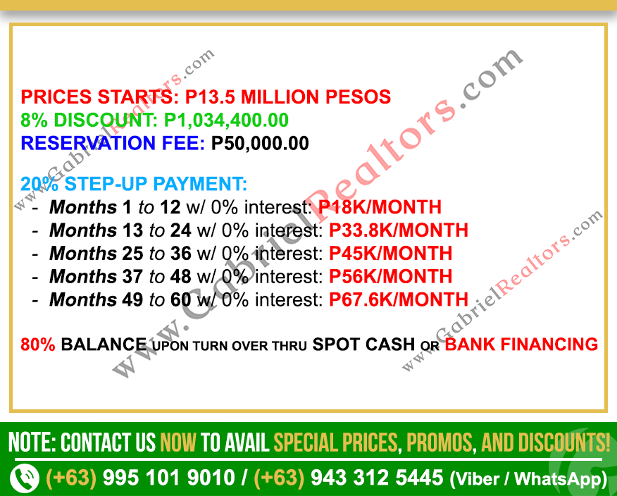 Marco Polo 1 Bedroom Sample Computation
