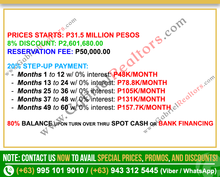 Marco Polo 3 Bedroom Sample Computation