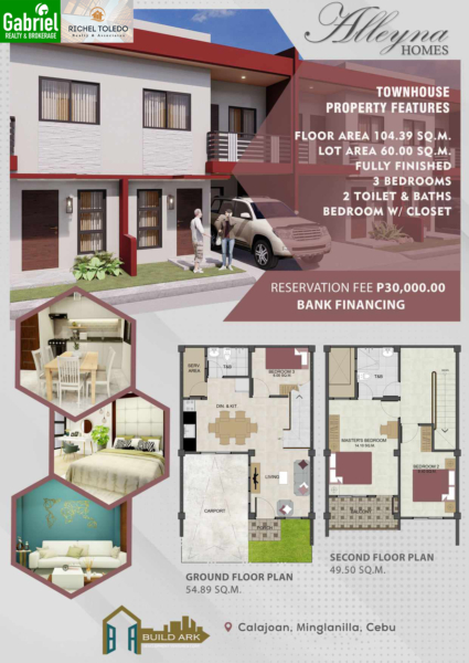 Alleyna Homes 2 Storey Townhouse Model