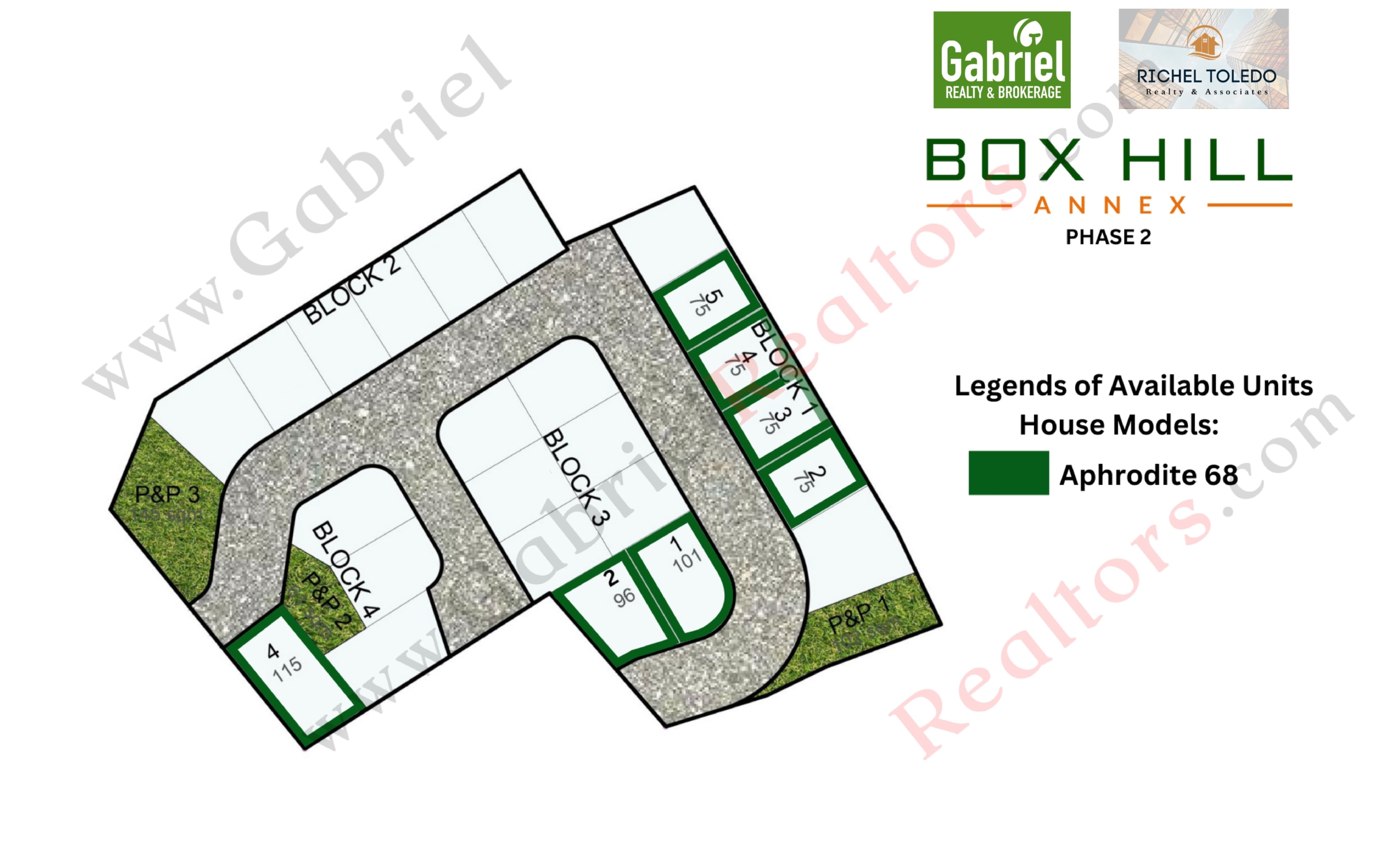 Box Hill Annex Inventory Map