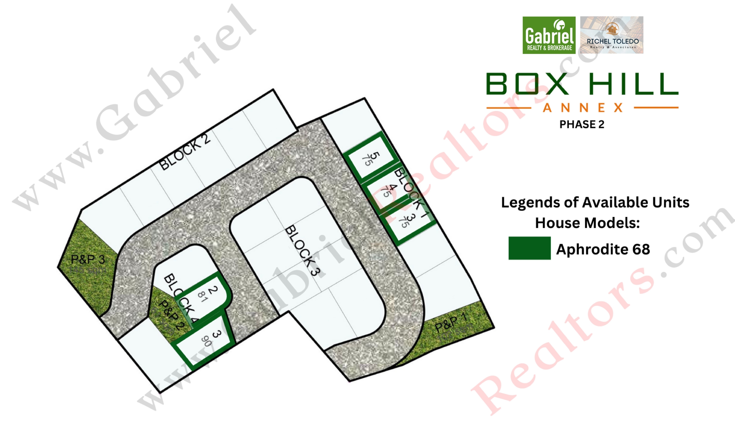 Box Hill Annex Inventory Map
