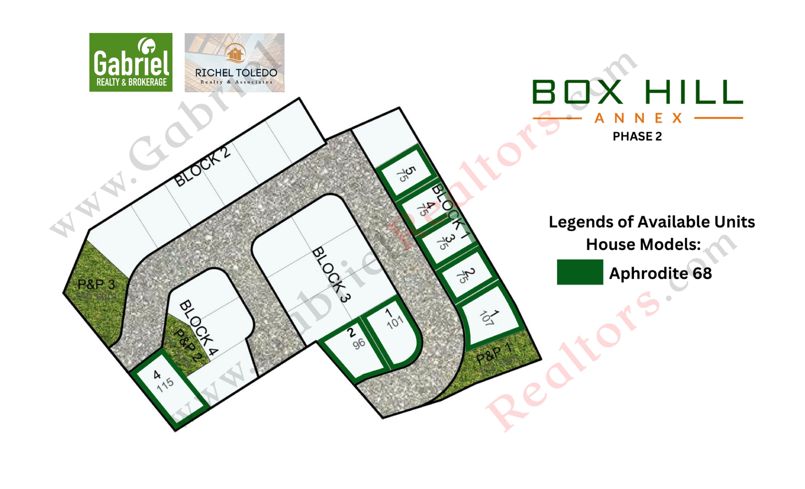 Box Hill Annex Inventory Map