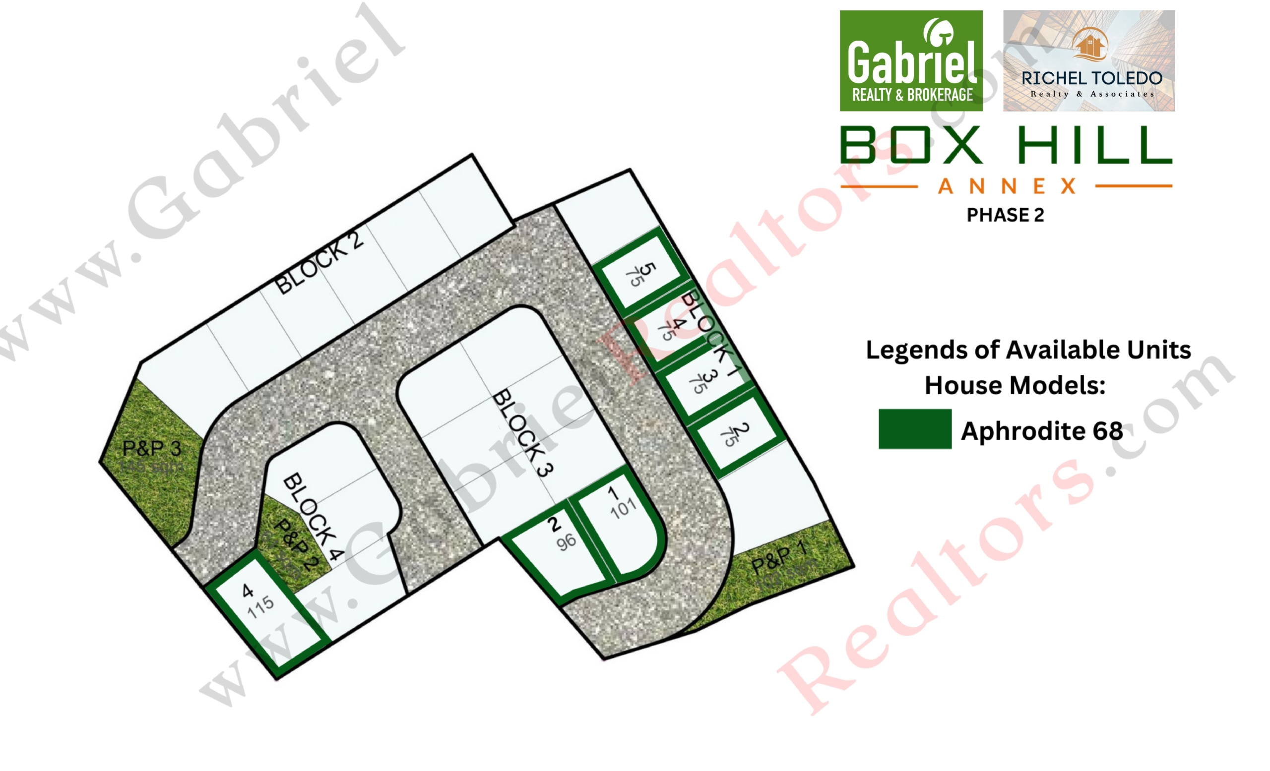 Box Hill Annex Inventory Map