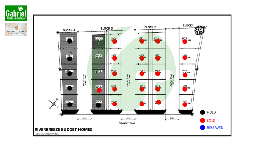 RiverBreeze Budget Homes Inventory Map