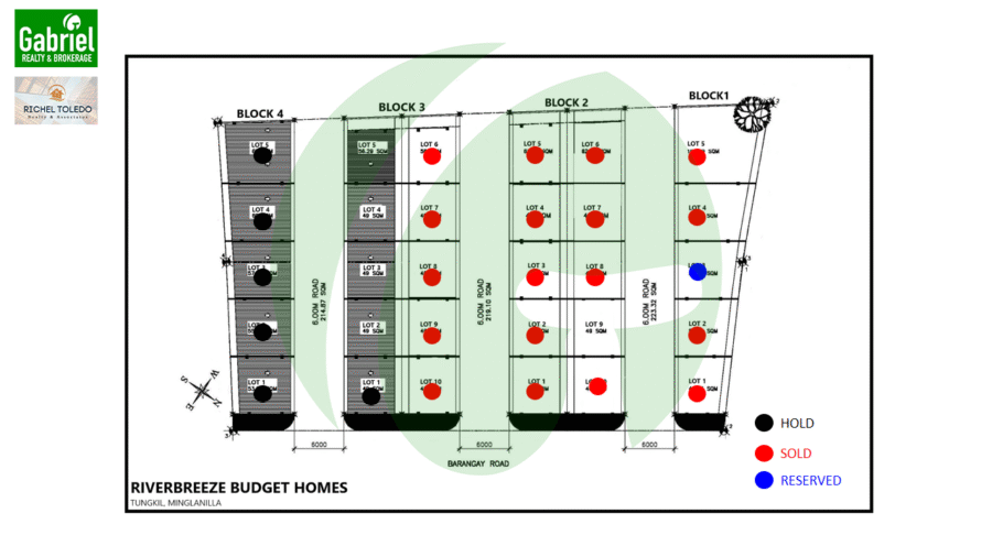 RiverBreeze Budget Homes Inventory Map