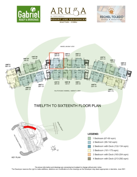 Aruga Resorts and Residences 2 Bedroom Unit