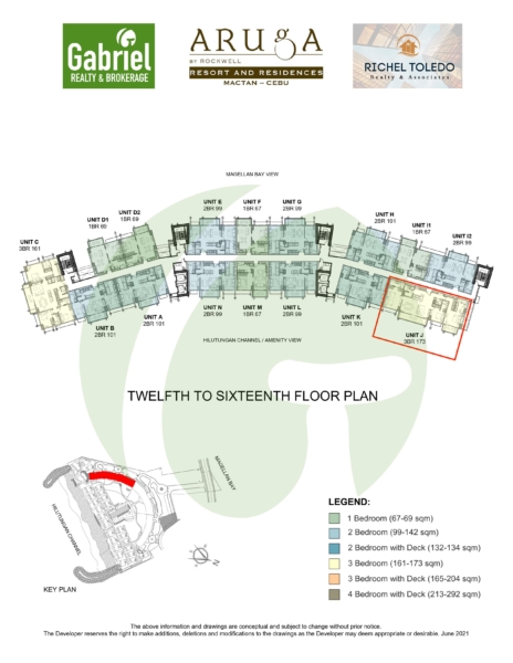 Aruga Resorts and Residences 3 Bedroom Unit