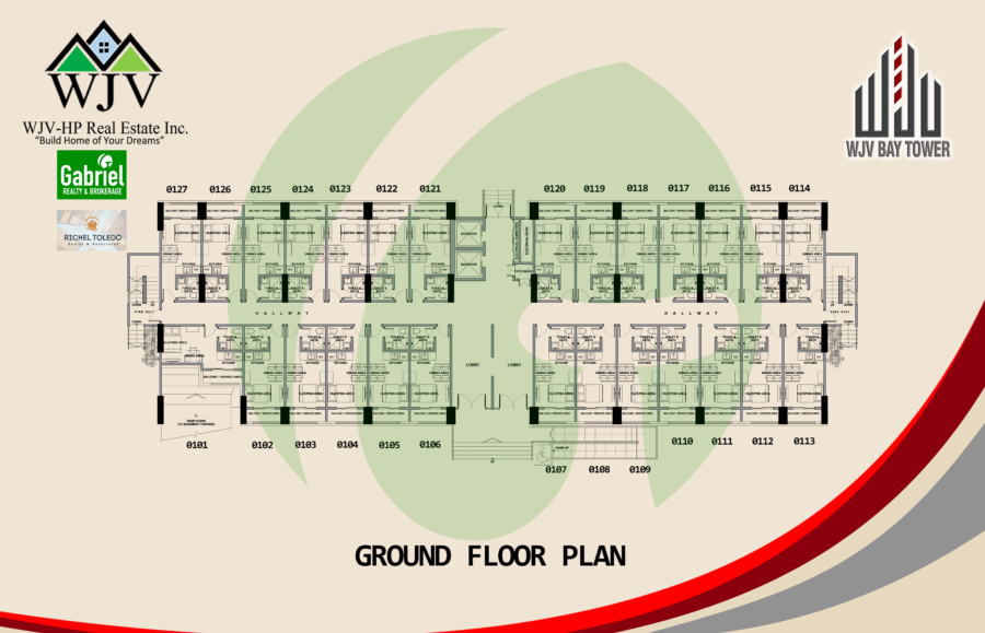 WJV Bay Tower Floor Plan