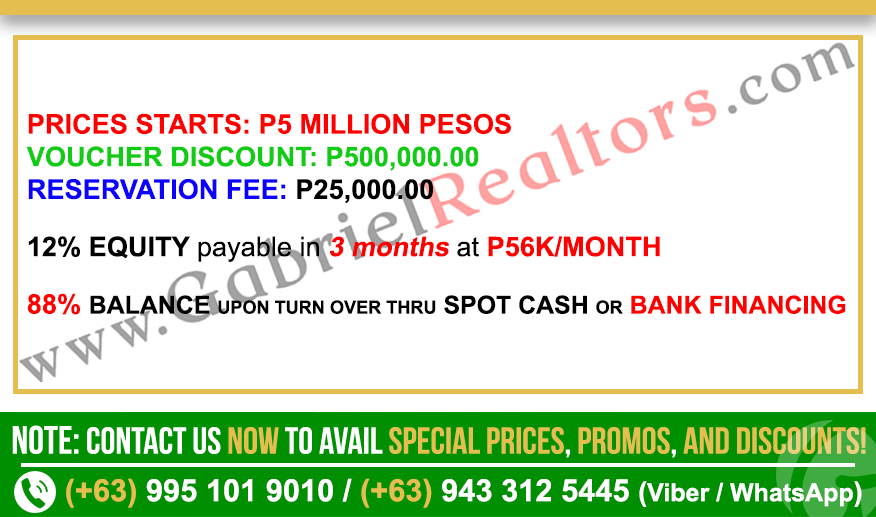 City Clou Tower A Studio with Balcony Sample Computation