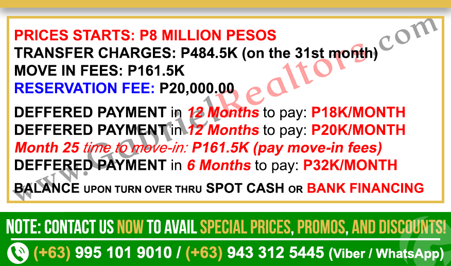 City Homes Minglanilla 2-Storey Single Attached House (3 Bedrooms) Sample Computation