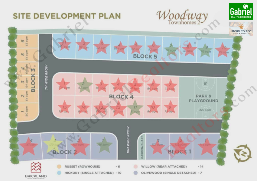Woodway Townhomes Site Development Plan Pic