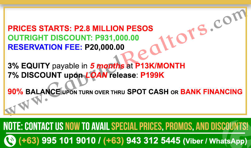 Bria Flats Mactan Studio Unit with Balcony Sample Computation