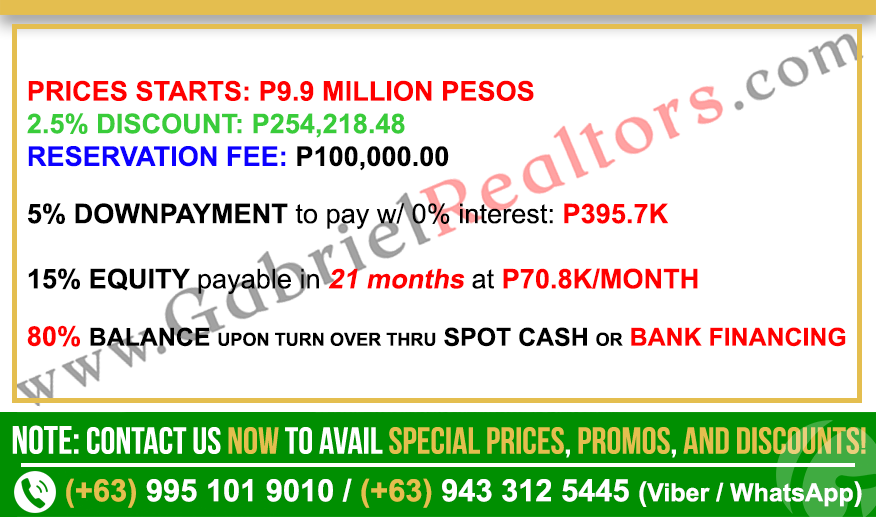 Amisa Private Residences 1 Bedroom with Balcony Sample Computation