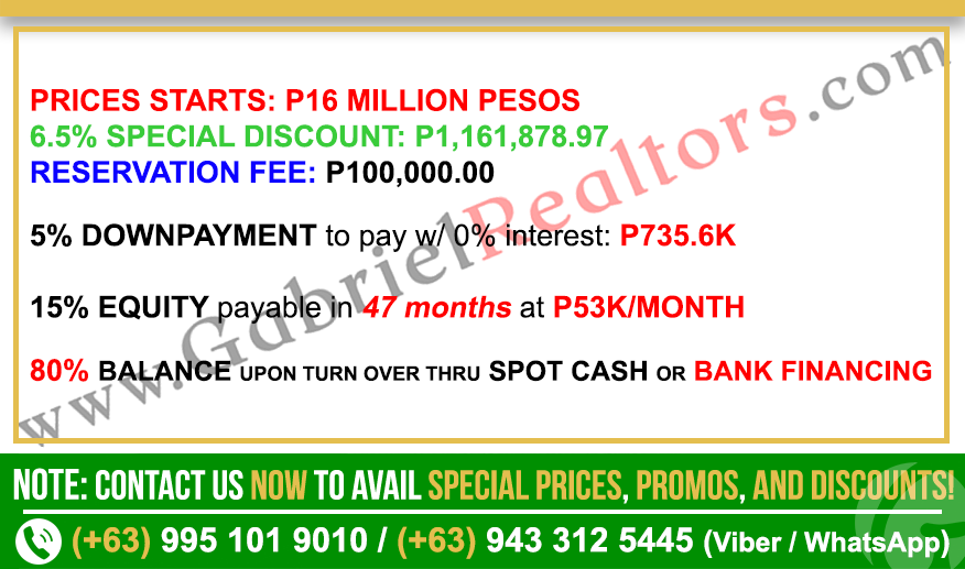 Amisa Private Residences 2 Bedroom with Balcony Sample Computation