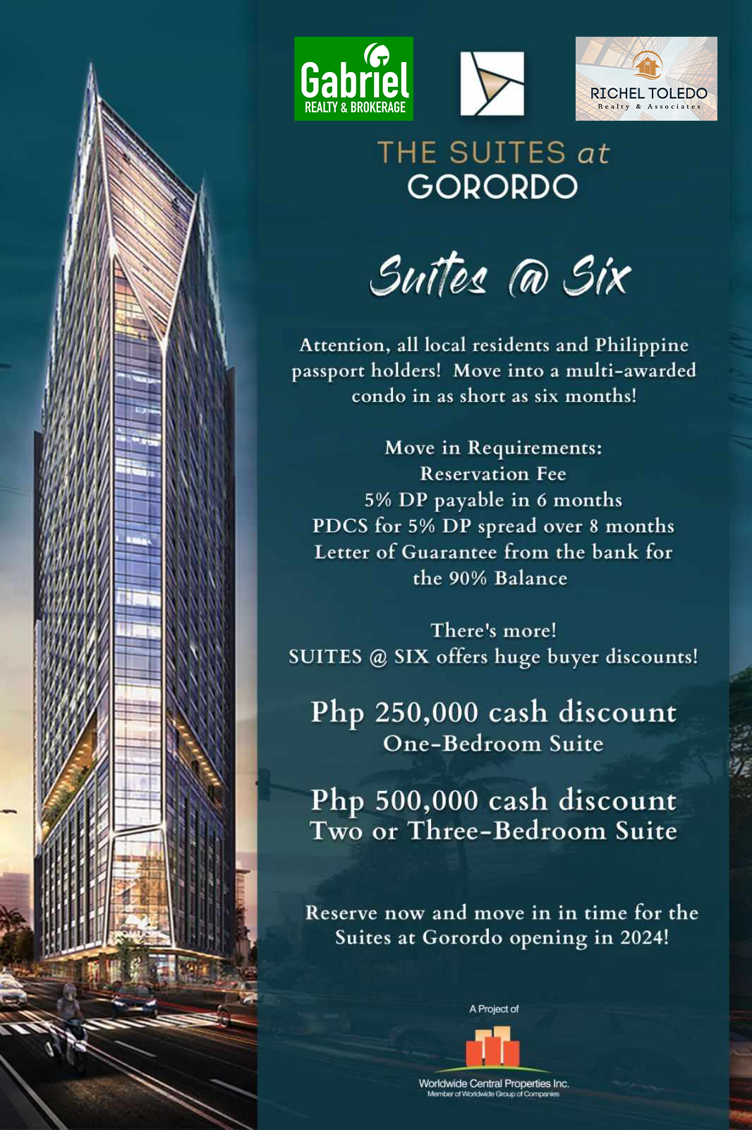 The Suites at Gorordo Promo