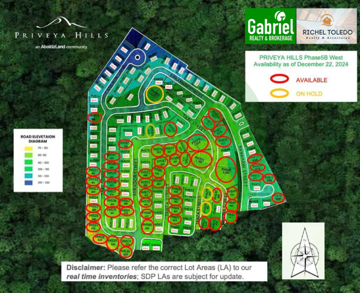 Priveya Hills Inventory