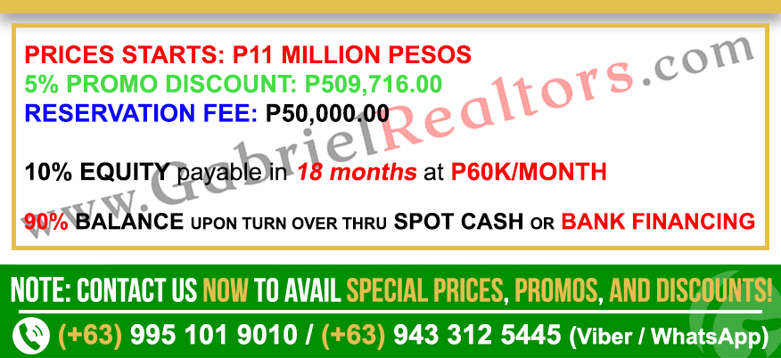 Amalfi Oasis 2 Bedroom Sample Computation