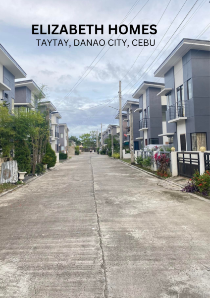 elizabeth homes, house and lot for sale in danao