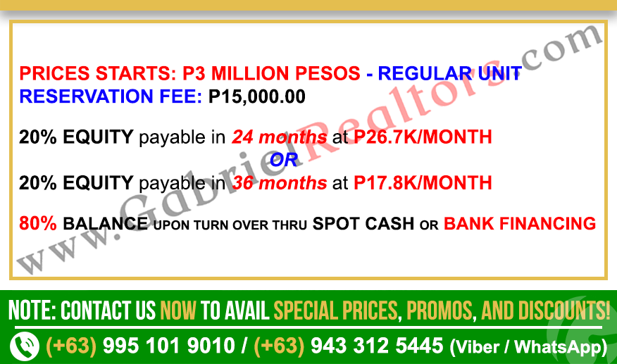 Thyme Residences Studio Sample Computation