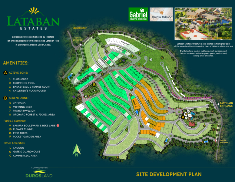 Lataban Estate Inventory Map