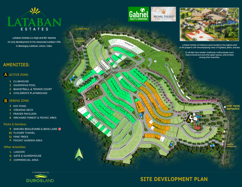 Lataban Estate Inventory Map