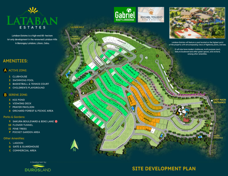 Lataban Estate Inventory Map