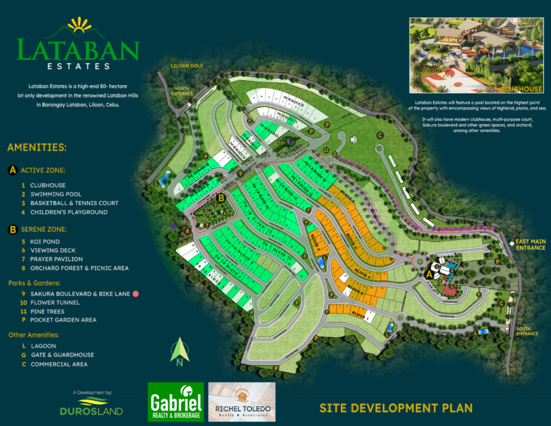 Lataban Estate Inventory Map