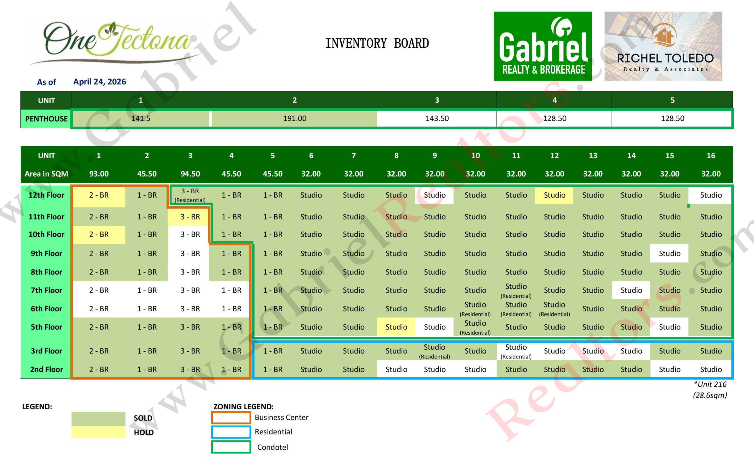 One Tectona Liloan May 2026 Availability