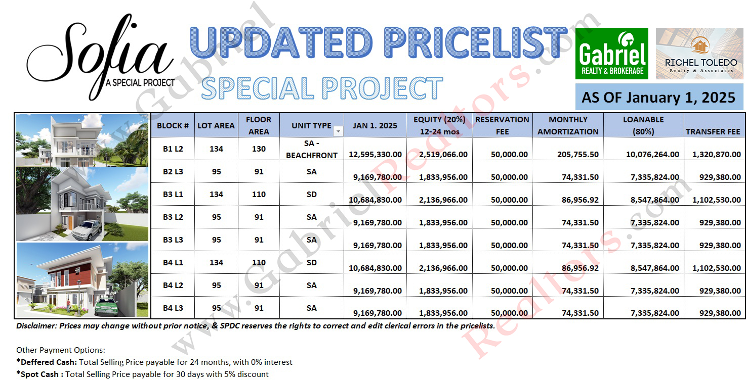 Sofia Liloan Inventory