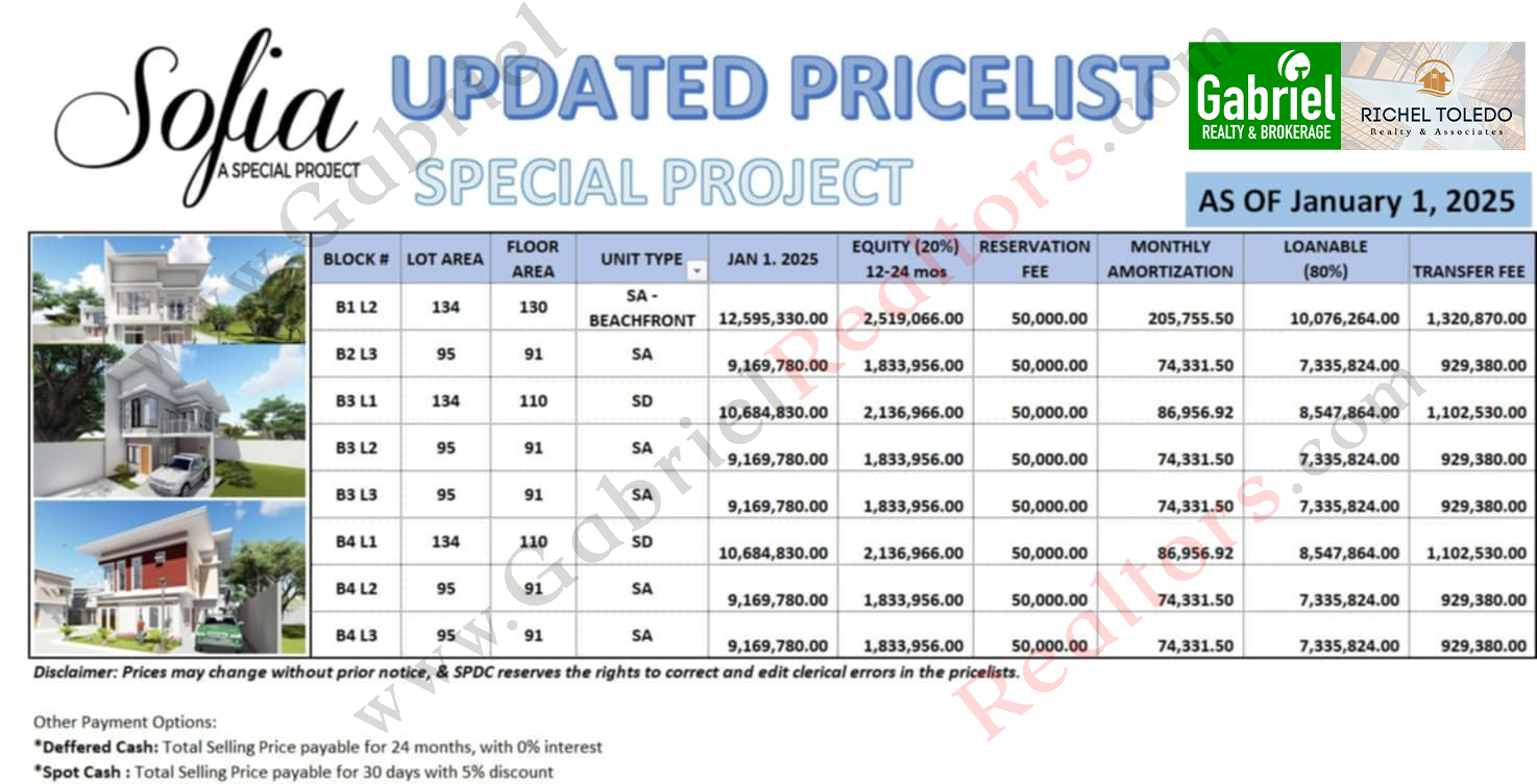 Sofia Liloan Inventory