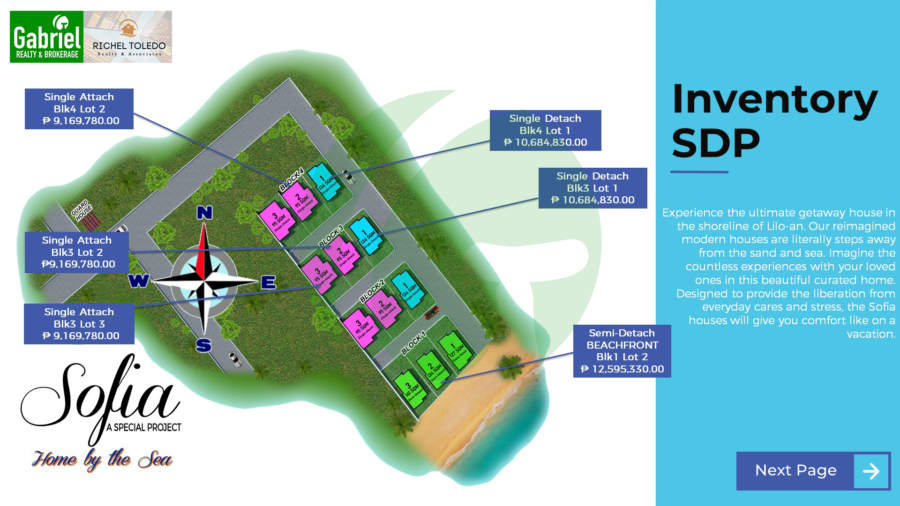 Sofia Homes Inventory Map