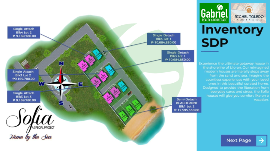 Sofia Homes Inventory Map