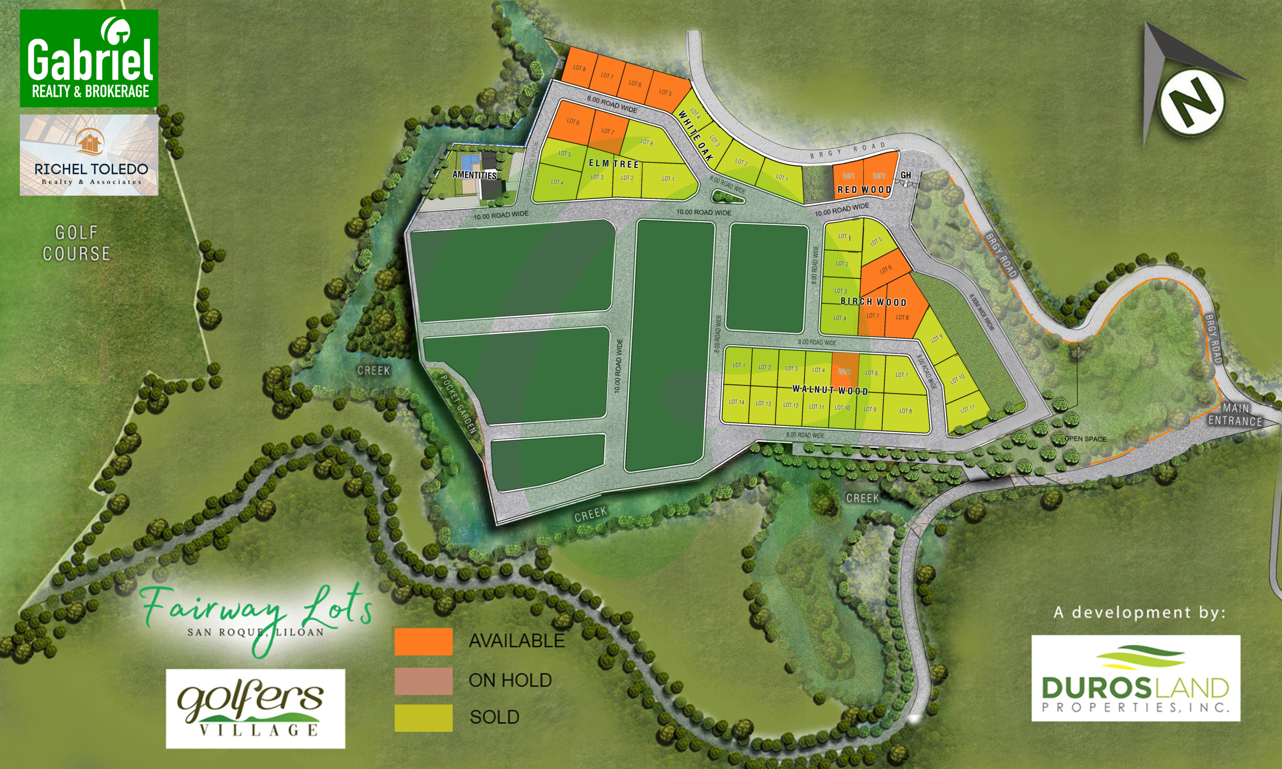 Golfers Village Liloan Inventory Map