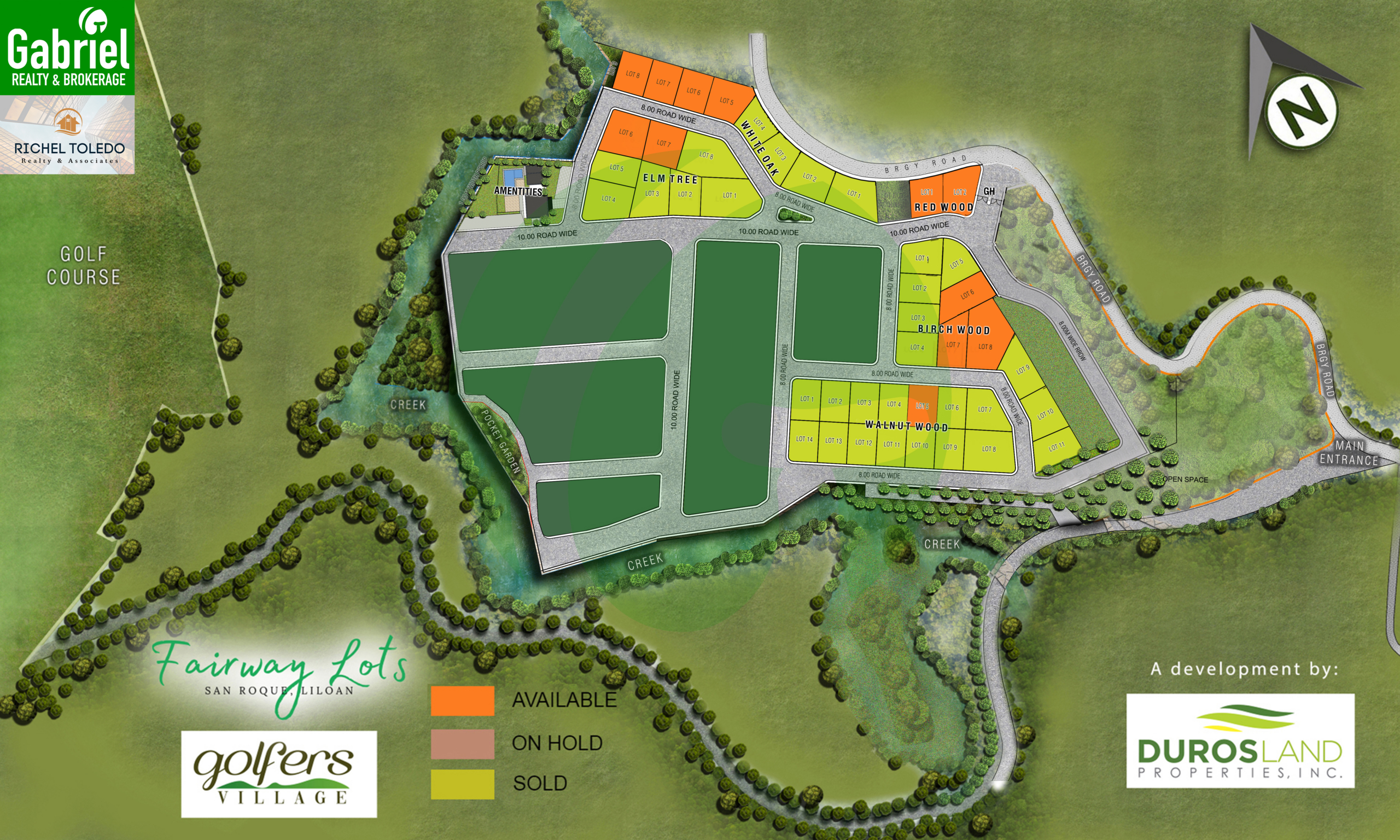Golfers Village Liloan Inventory Map