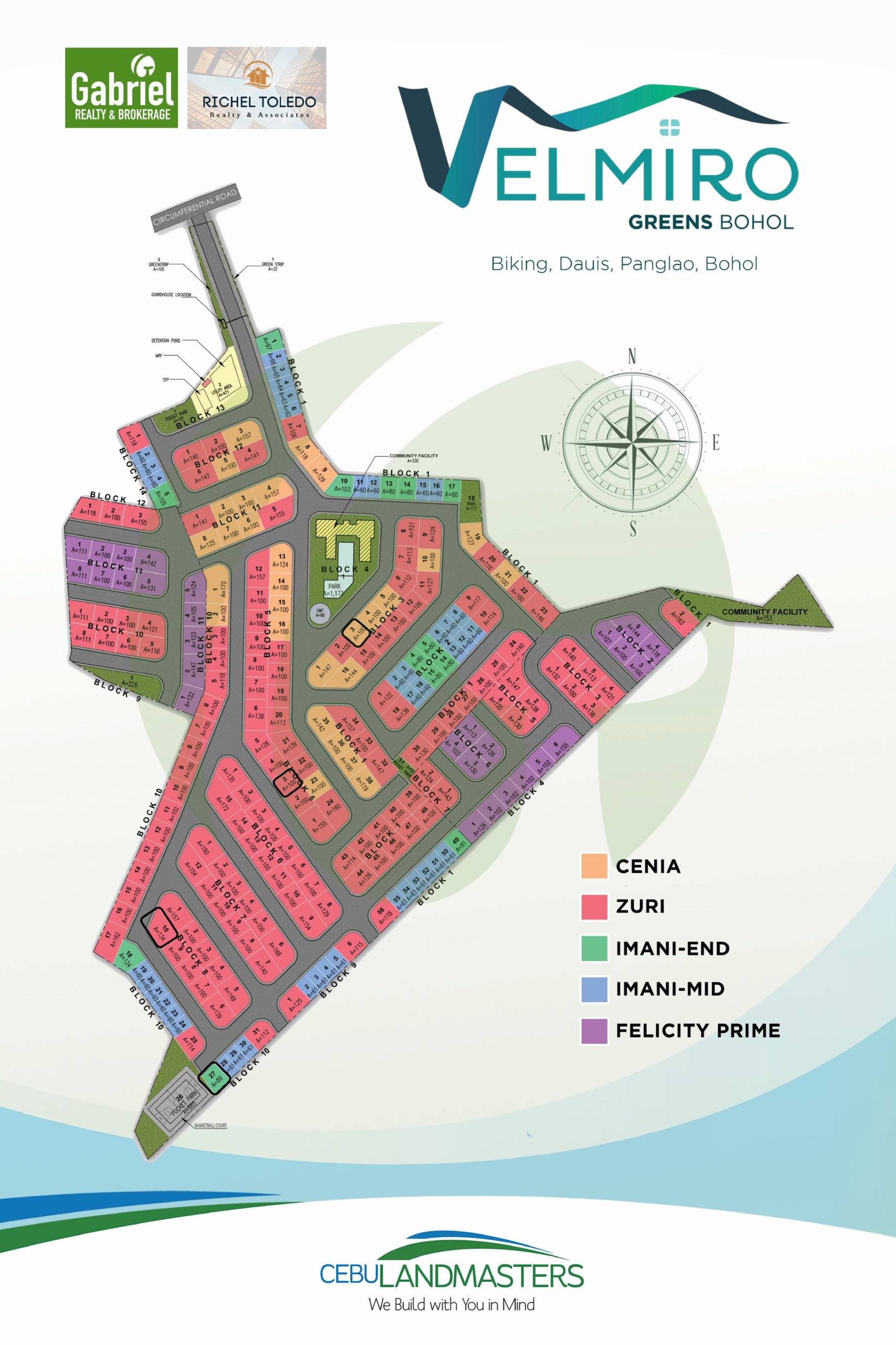 Velmiro Greens Bohol Inventory Map