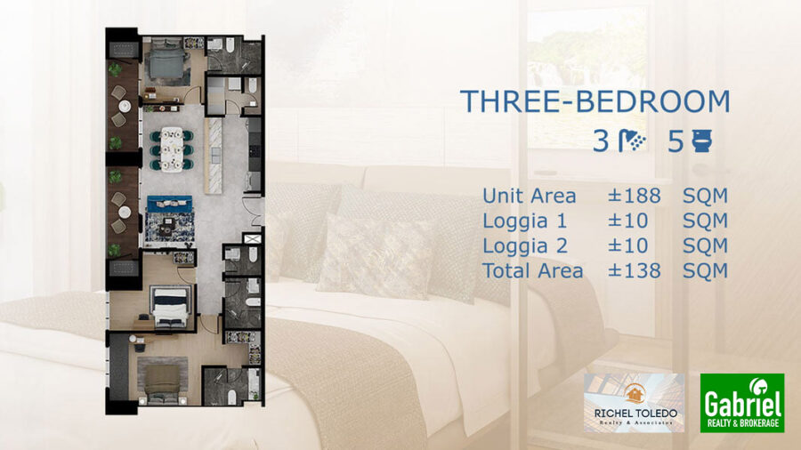 Mantawi Residences Three Bedroom