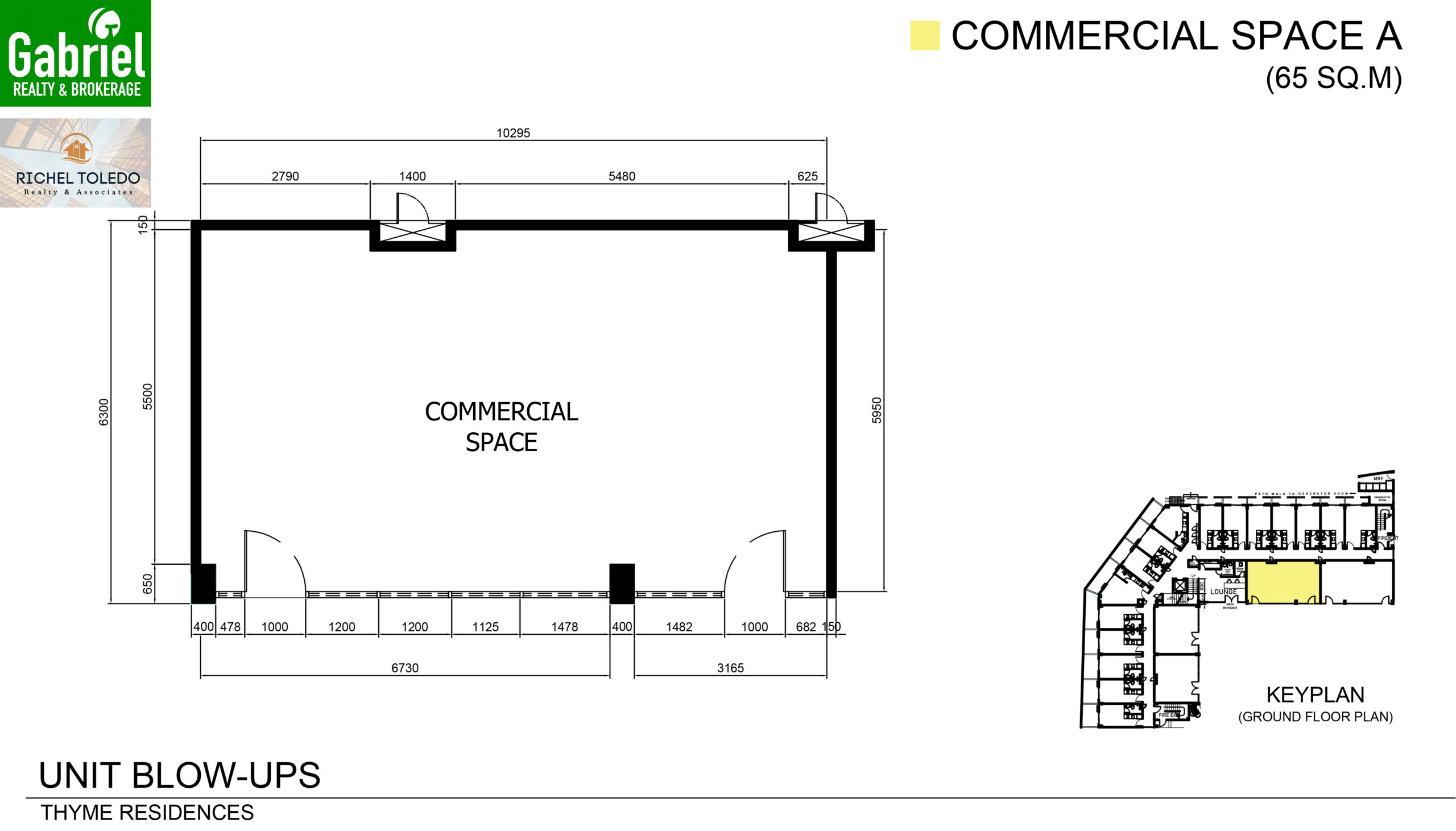 Thyme Residences Condominiums Commercial Space A Unit