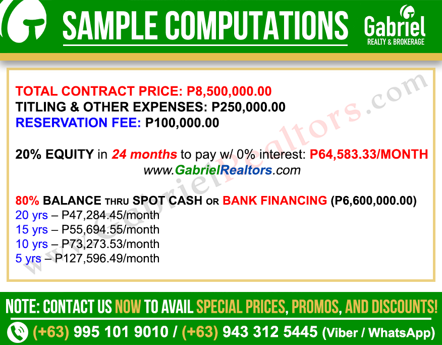 ABORESQUINA Unit A Sample Computations