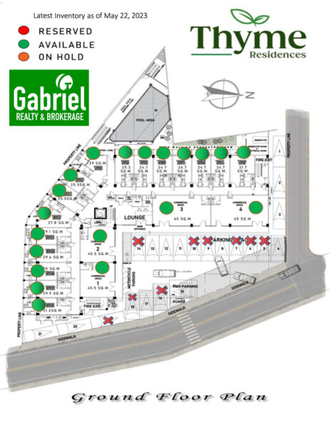 Thyme Residences Condominiums Inventory