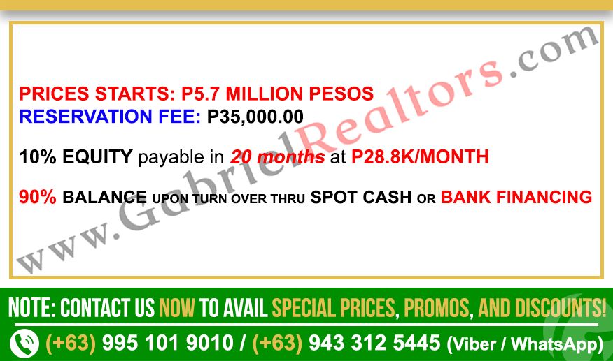 City Clou Tower D Studio Unit Sample Computation