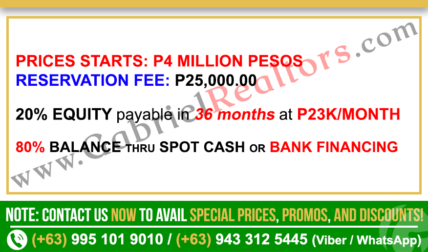 APPLE one condominium 1 bedroom villa preselling