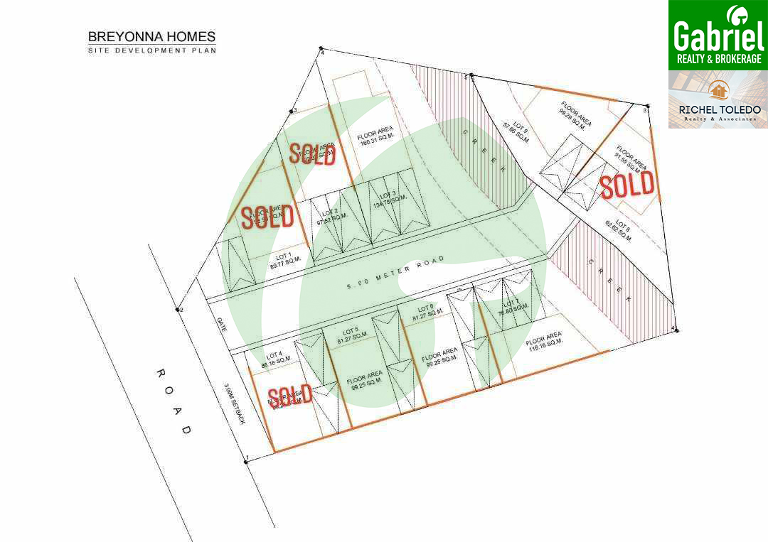 Breyonna Homes Inventory Map