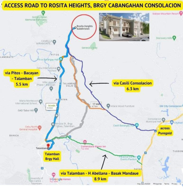 Rosita Homes Location